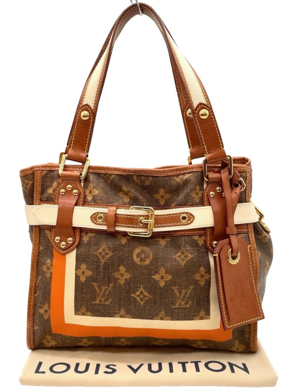 Louis Vuitton Monogram Limited Edition Tissé Sac Rayures PM SP4097
Tote Bag